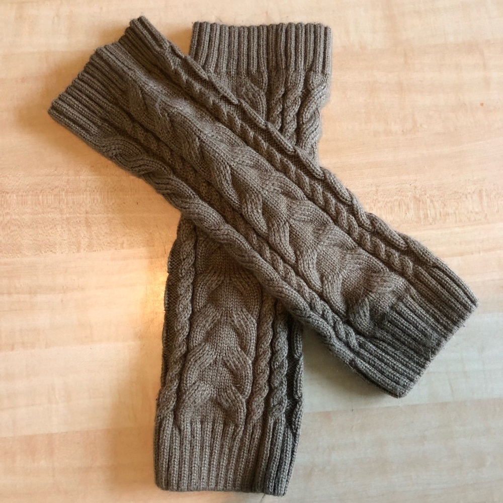 Cable Knit Leg Warmers